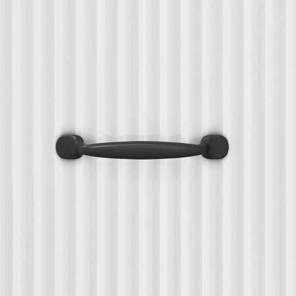 Hochglanz Schubladenschrank Weiß 87 cm