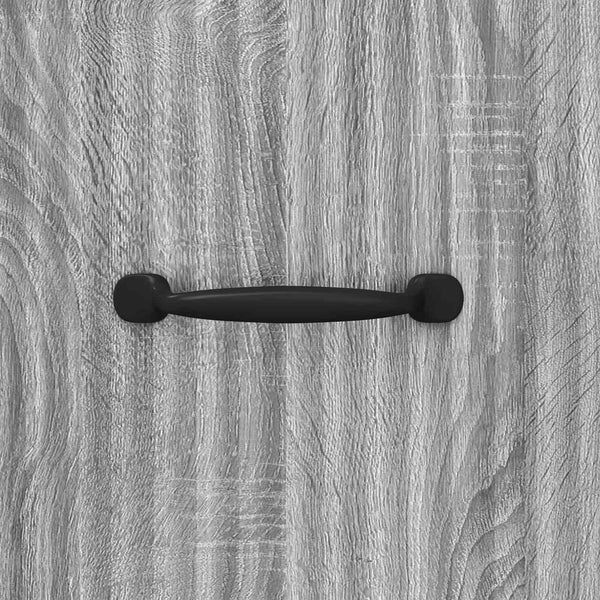 Schubladenschrank Grau Sonoma 87cm