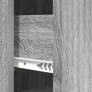 Schubladenschrank Grau Sonoma 87cm