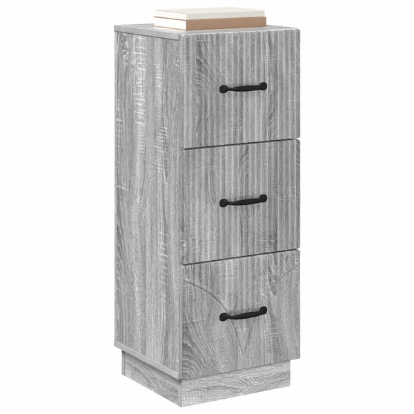 Schubladenschrank Grau Sonoma 87cm