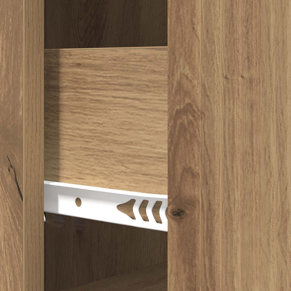 Schubladenschrank Artisan-Eiche, 87 cm hoch