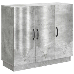 Sideboard Betongrau 89x34,5x77cm