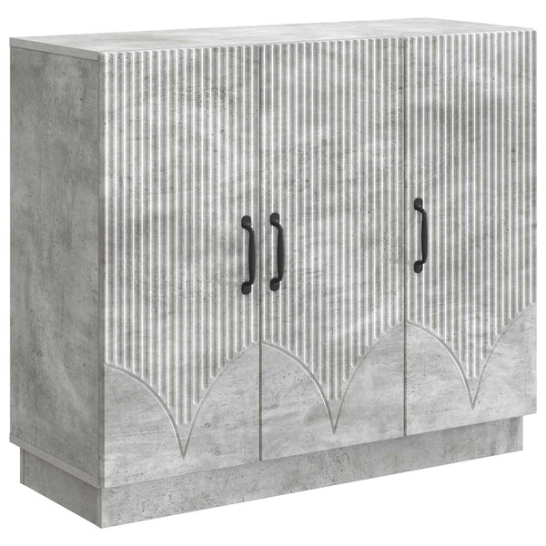 Sideboard Betongrau 89x34,5x77cm