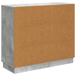 Sideboard Betongrau 89x34,5x77cm