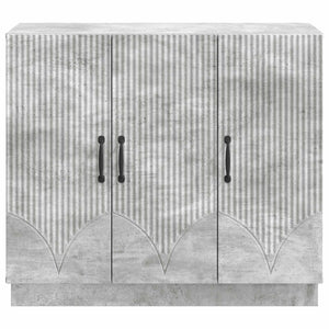 Sideboard Betongrau 89x34,5x77cm