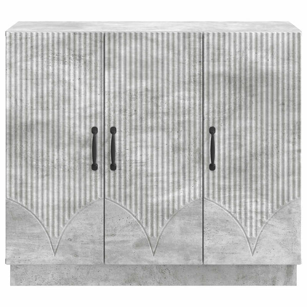 Sideboard Betongrau 89x34,5x77cm