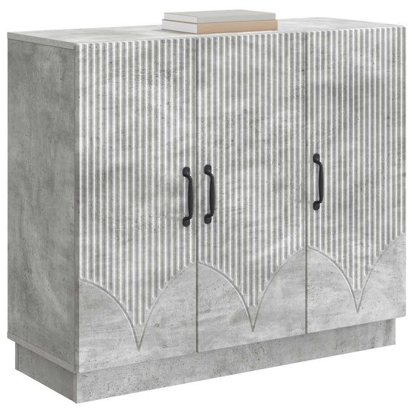 Sideboard Betongrau 89x34,5x77cm