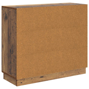 vidaXL Buffet en bois de récupération 89 x 34,5 x 77 cm Bois d'ingénierie