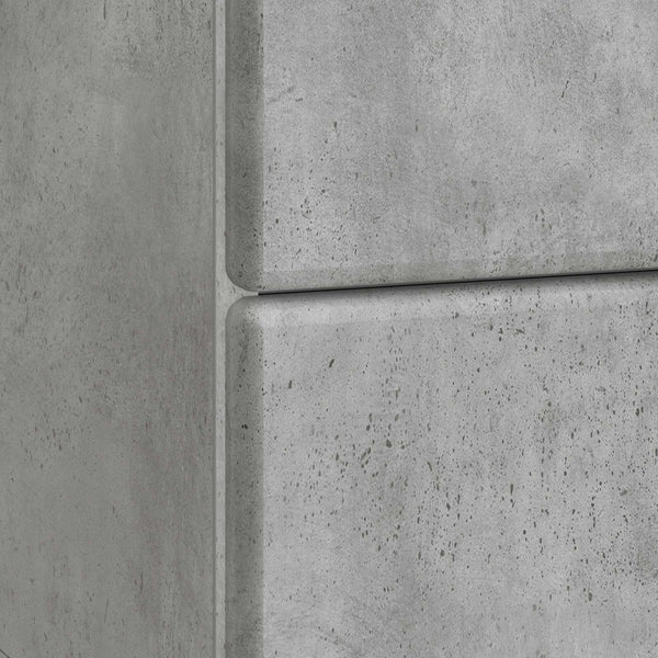 Nachttisch 2er Set Betongrau