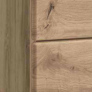 vidaXL Table de chevet chêne artisan 43 x 34,5 x 47,5 cm bois d'ingénierie