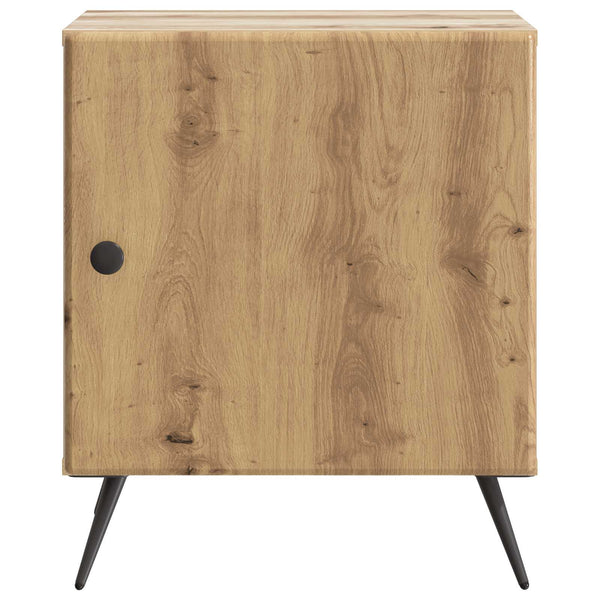 vidaXL Tables de chevet 2 pcs Chêne artisan 43 x 34,5 x 50 cm Bois d'ingénierie