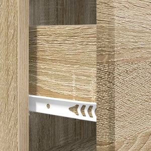 Schubladenschrank Sonoma-Eiche, 66 cm