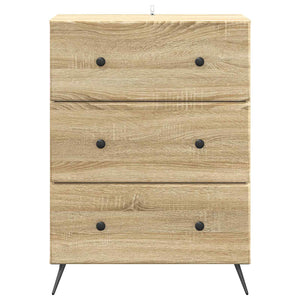 Schubladenschrank Sonoma-Eiche, 66 cm