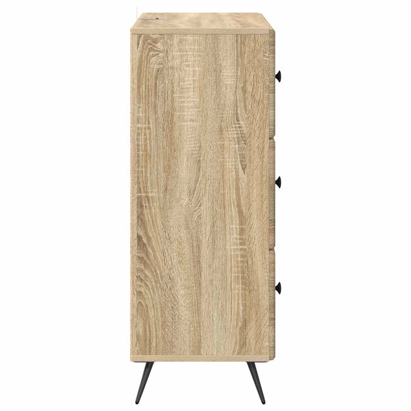 Schubladenschrank Sonoma-Eiche, 66 cm