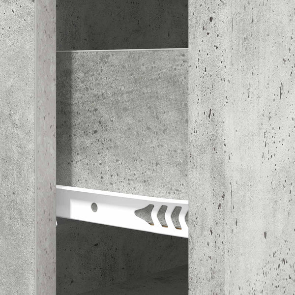 Betongrauer Schubladenschrank, 66 cm