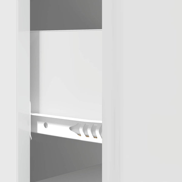 Hochglanz Schubladenschrank Weiß 33x34,5x90 cm