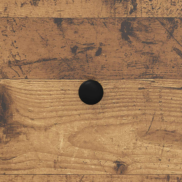 Schubladenschrank Altholz, 90 cm hoch
