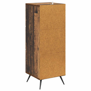 Schubladenschrank Altholz, 90 cm hoch