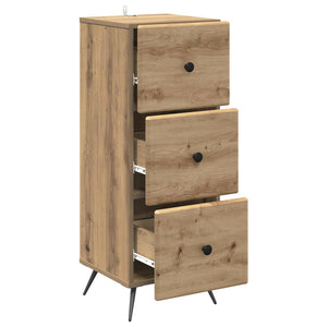 Schubladenschrank Artisan Eiche 33x34,5x90cm