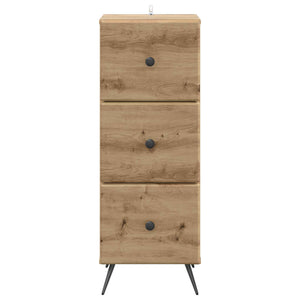Schubladenschrank Artisan Eiche 33x34,5x90cm
