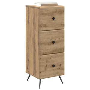 Schubladenschrank Artisan Eiche 33x34,5x90cm