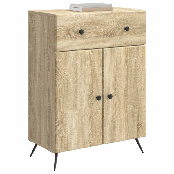 vidaXL Buffet chêne Sonoma 66 x 34,5 x 90 cm bois d'ingénierie