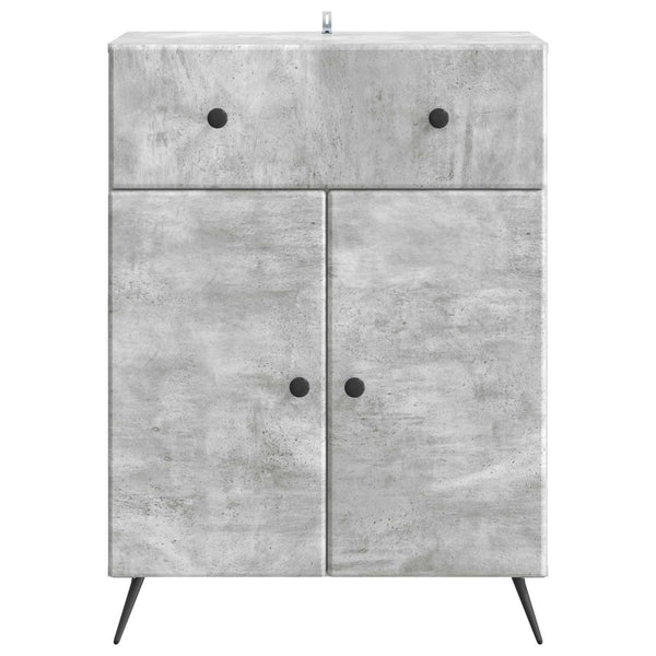 Betongraues Sideboard 66x34,5x90cm