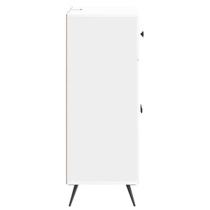 Sideboard Hochglanz Weiß 66x34,5x90cm