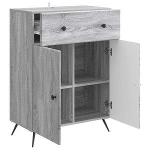 Sideboard Graues Sonoma 66x34,5x90cm