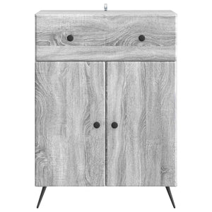 Sideboard Graues Sonoma 66x34,5x90cm