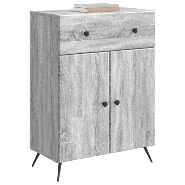 Sideboard Graues Sonoma 66x34,5x90cm