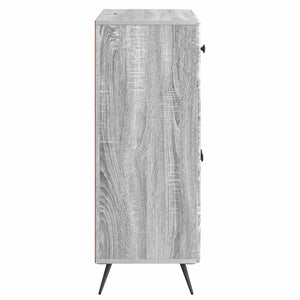 Sideboard Graues Sonoma 66x34,5x90cm