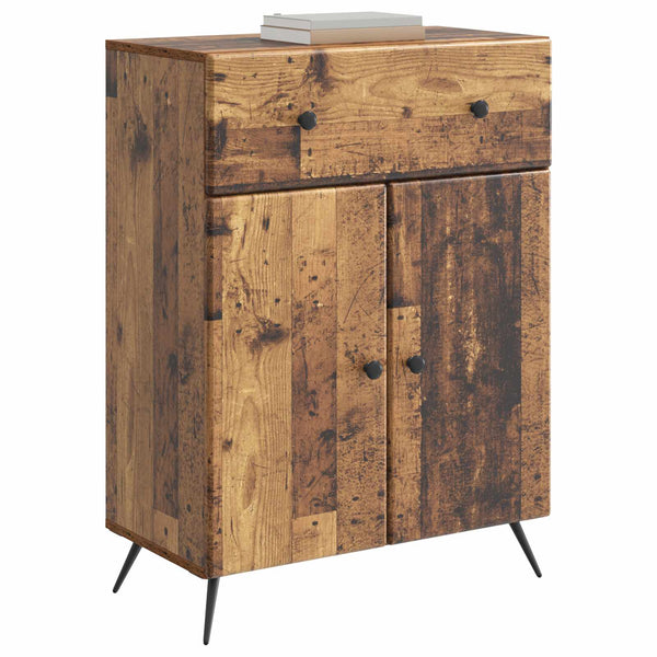 vidaXL Commode en bois de récupération 66 x 34,5 x 90 cm en bois d'ingénierie