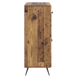 vidaXL Commode en bois de récupération 66 x 34,5 x 90 cm en bois d'ingénierie