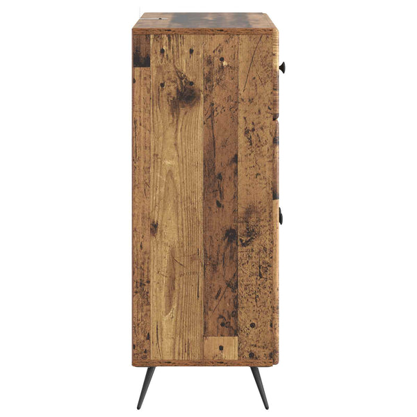 vidaXL Commode en bois de récupération 66 x 34,5 x 90 cm en bois d'ingénierie