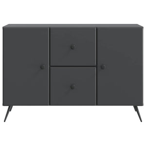 vidaXL Bahut noir 89 x 34,5 x 60 cm Bois d'ingénierie