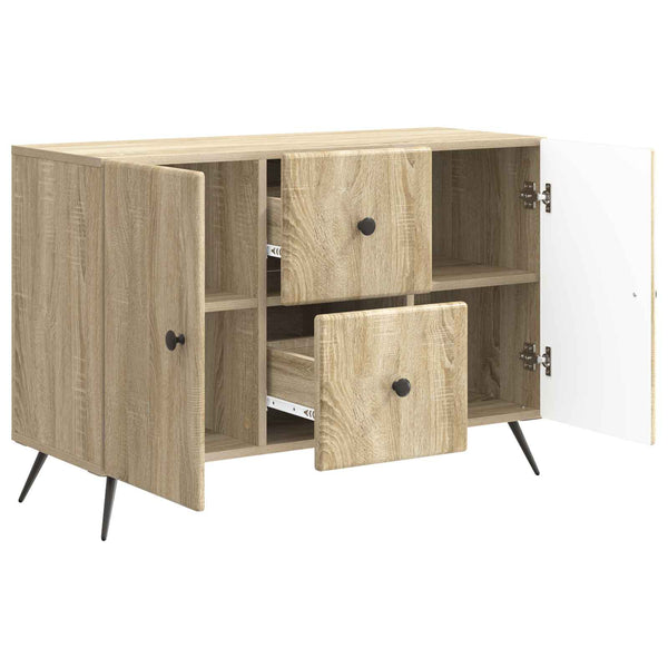 vidaXL Buffet chêne Sonoma 89 x 34,5 x 60 cm bois d'ingénierie