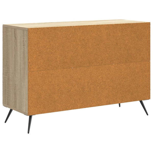 vidaXL Buffet chêne Sonoma 89 x 34,5 x 60 cm bois d'ingénierie