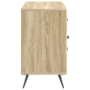 vidaXL Buffet chêne Sonoma 89 x 34,5 x 60 cm bois d'ingénierie