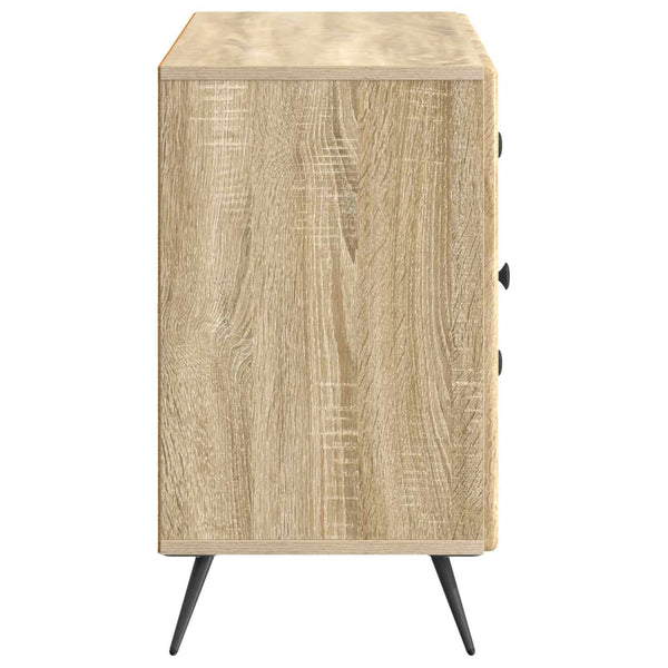 vidaXL Buffet chêne Sonoma 89 x 34,5 x 60 cm bois d'ingénierie
