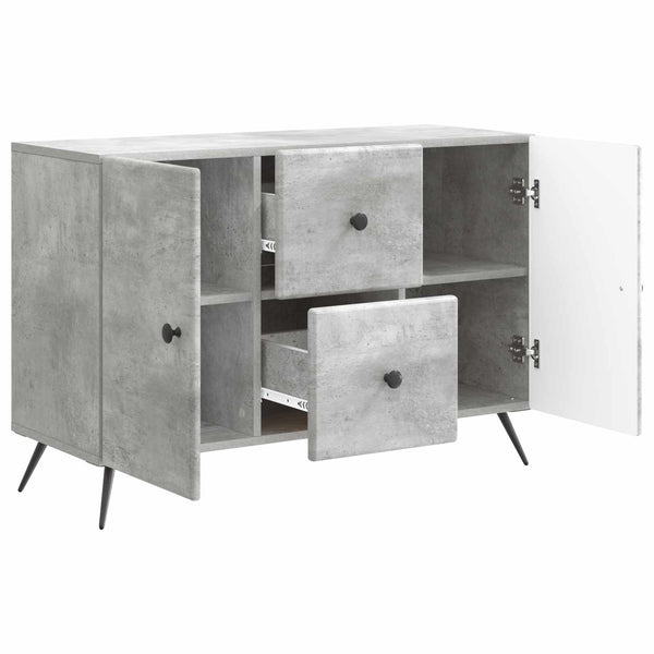 Betongraues Sideboard 89 cm