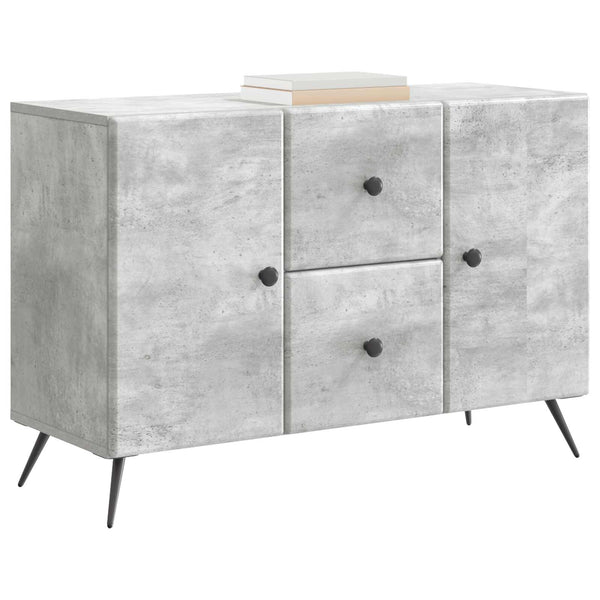Betongraues Sideboard 89 cm