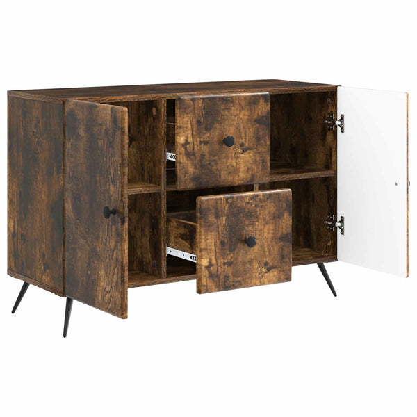 Sideboard Geräucherte Eiche 89x34,5x60cm