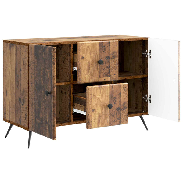 vidaXL Buffet en bois de récupération 89 x 34,5 x 60 cm Bois d'ingénierie