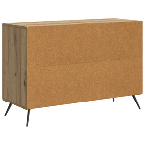 vidaXL Buffet chêne artisan 89 x 34,5 x 60 cm bois d'ingénierie