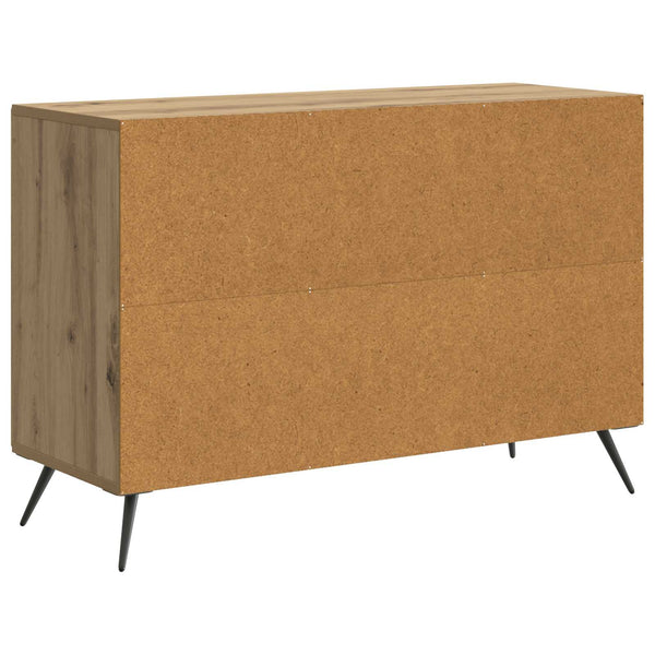 vidaXL Buffet chêne artisan 89 x 34,5 x 60 cm bois d'ingénierie
