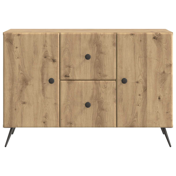 vidaXL Buffet chêne artisan 89 x 34,5 x 60 cm bois d'ingénierie