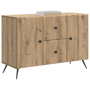 vidaXL Buffet chêne artisan 89 x 34,5 x 60 cm bois d'ingénierie