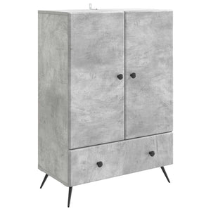 Betongraues Sideboard 66x34,5x95cm