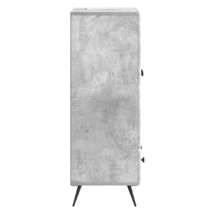 Betongraues Sideboard 66x34,5x95cm